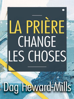 cover image of La prière change les choses